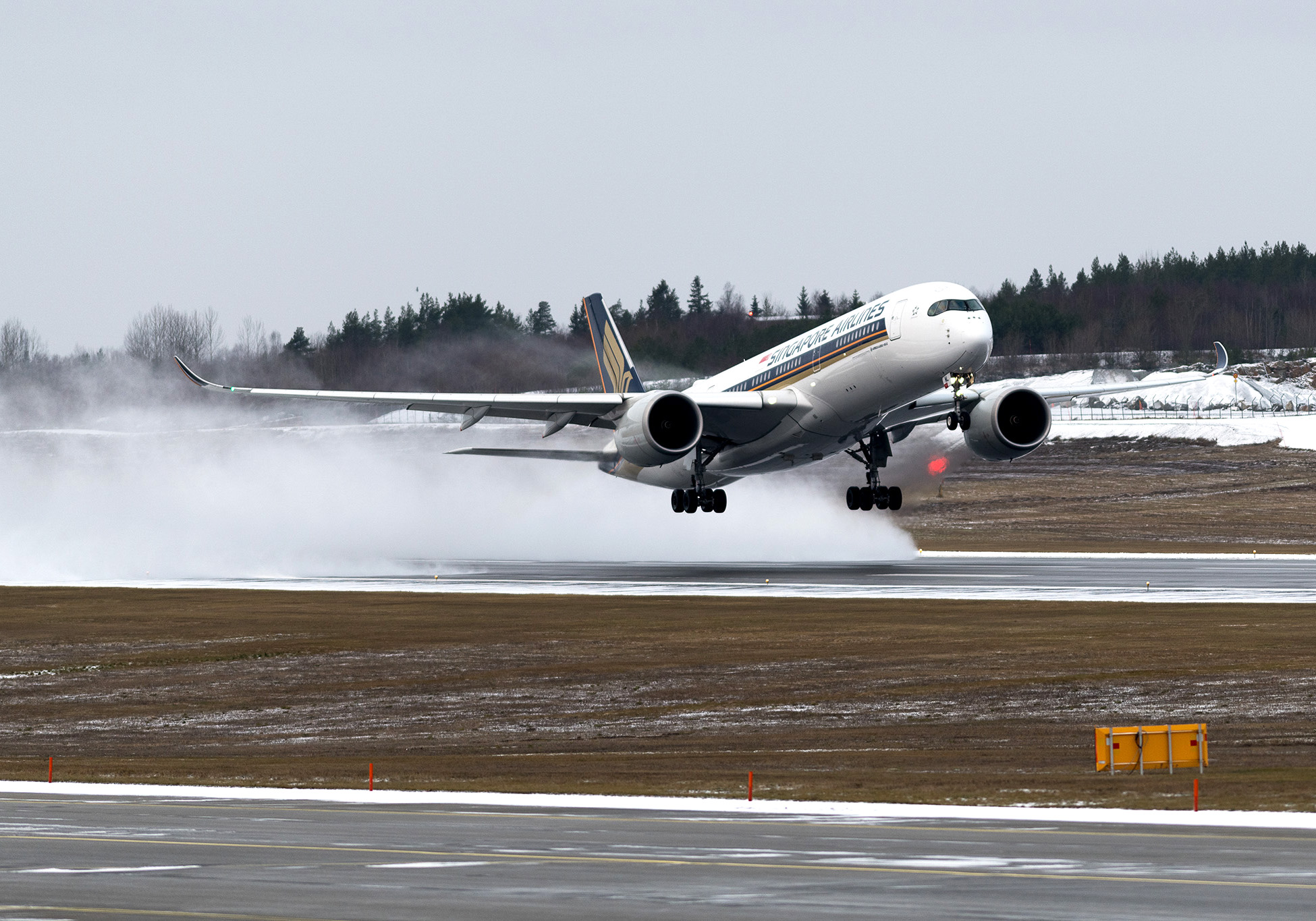 Singapore Airlines startar på Arlanda