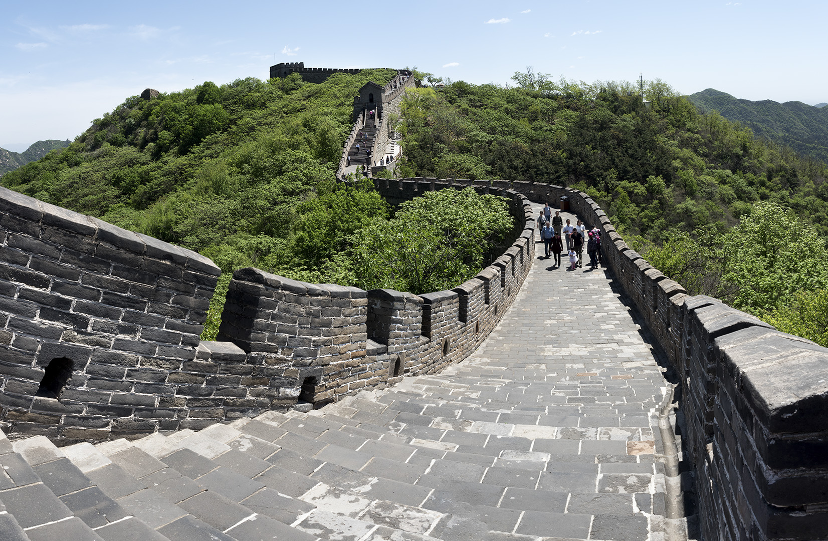 Kinesiska muren i Peking, Kina